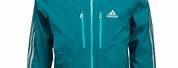 Adidas Jackets Teal Arm Logo