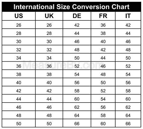 Adidas Size Chart Trousers