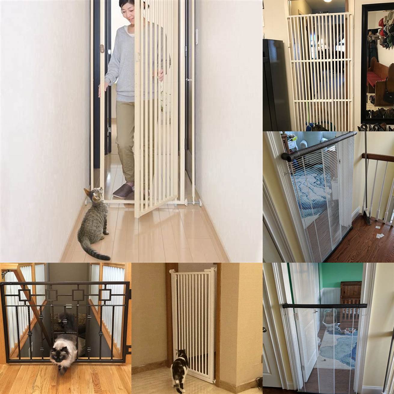 Adjust as needed If your cat seems to be having trouble with the cat gate try adjusting it to make it more comfortable for them