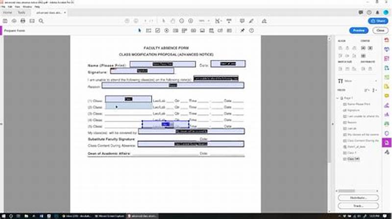Adobe Acrobat Pro Create Fillable Form