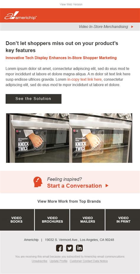Adobe Campaign Email Templates