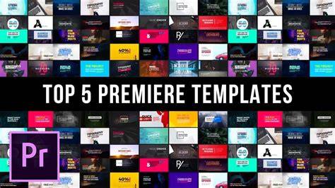 Adobe Premiere Pro Template