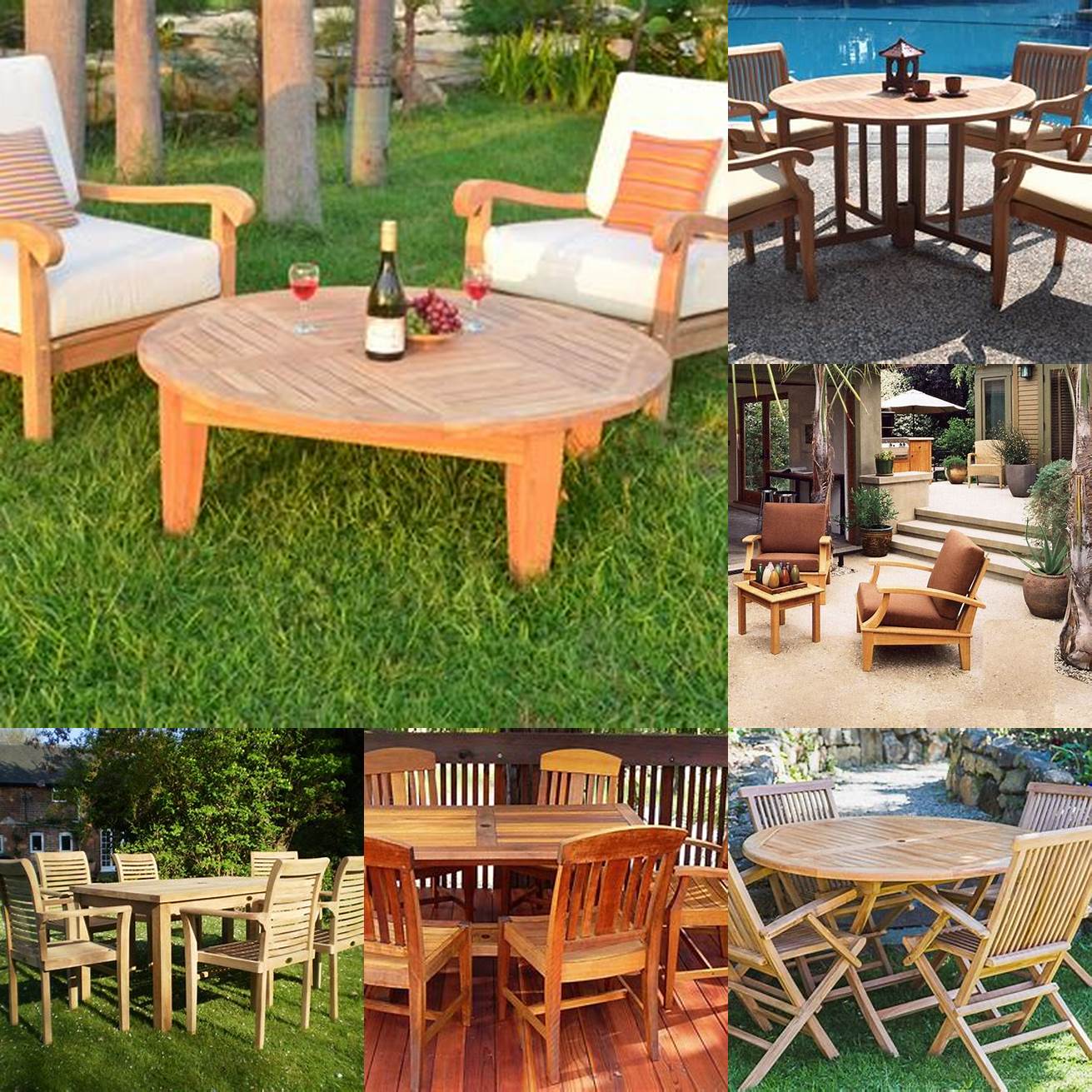 Advantages of Oiling Teak Outdoor Furniture