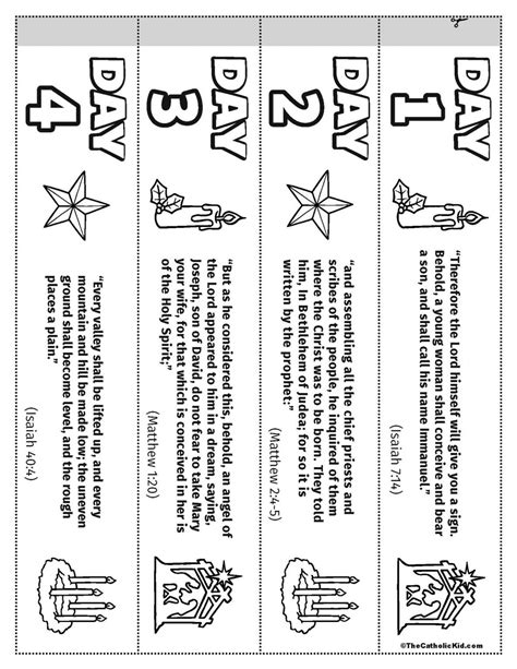 Advent Chain Printable