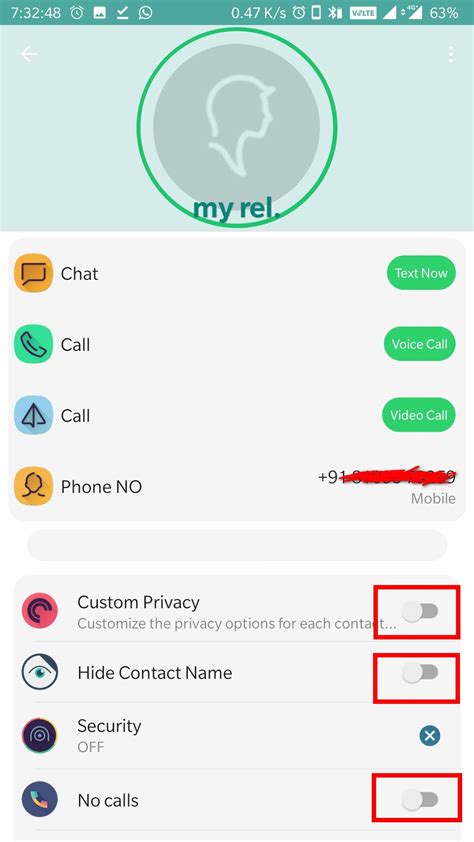 Aero Whatsapp Privacy