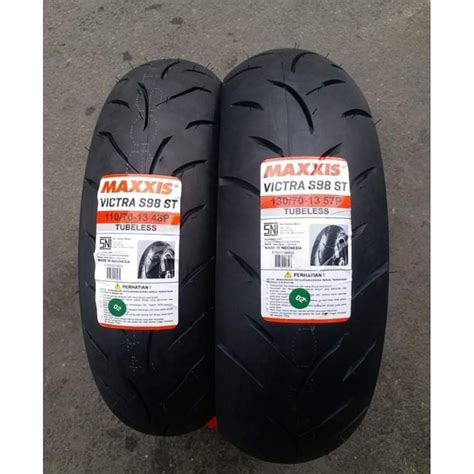 Aerox front tire size Indonesia