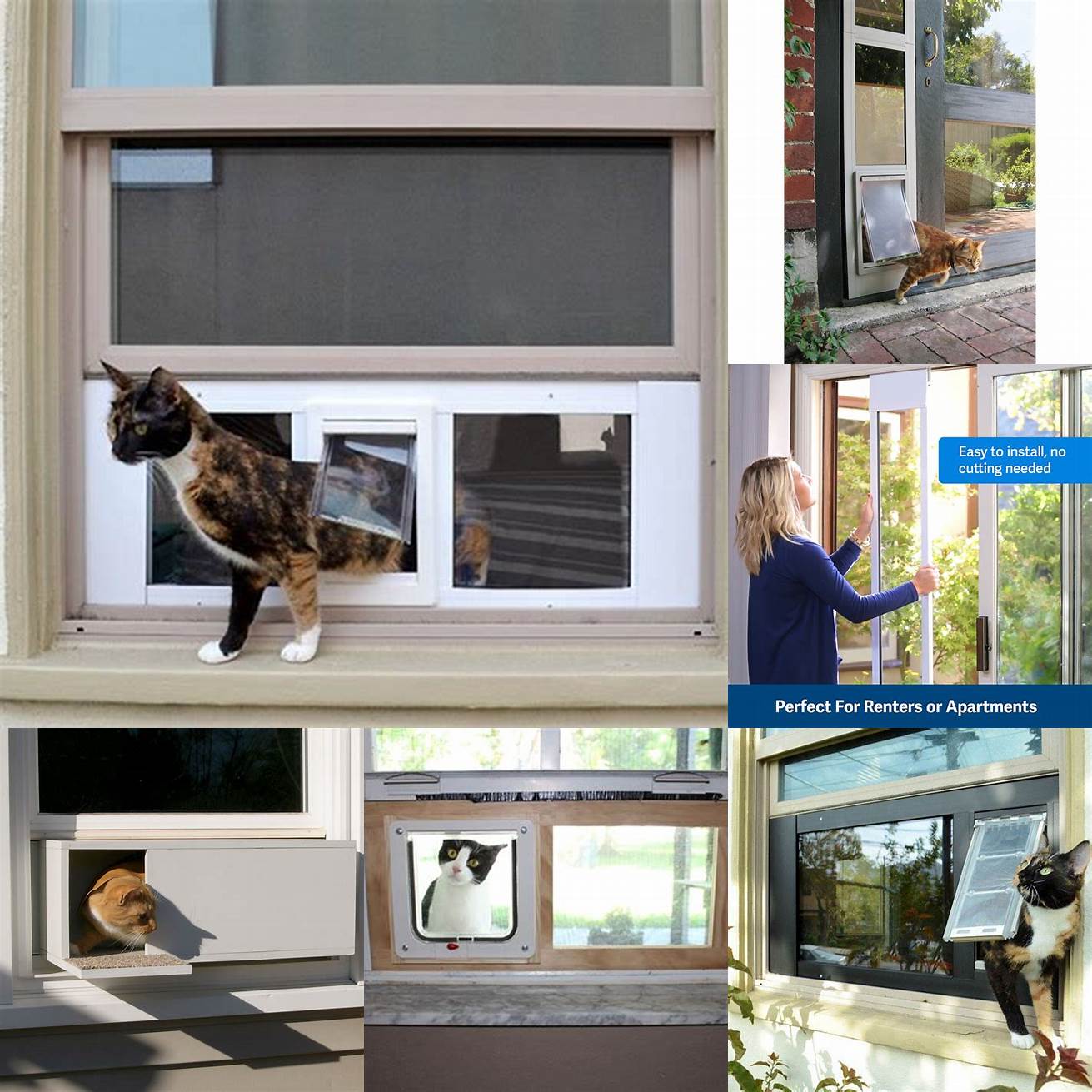 Affordability Cat doors for sliding windows are affordable