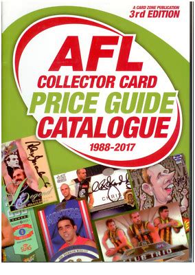 Afl Collector Card Price Guide Catalogue