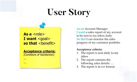 Agile User Stories Template