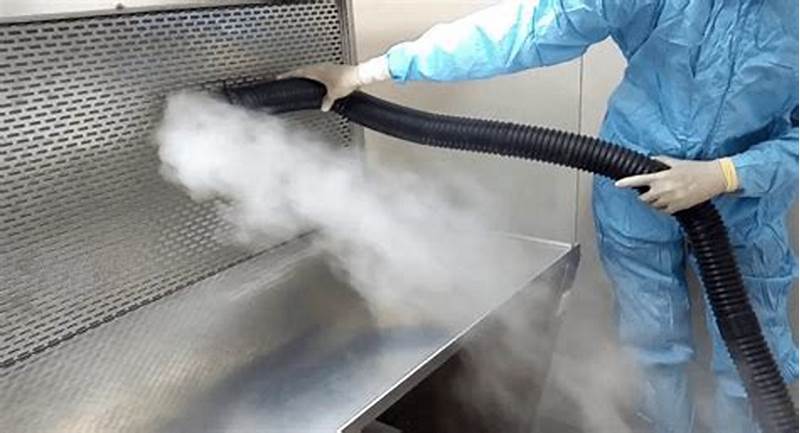 Air Flow Pattern Test In Clean Room