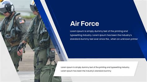 Air Force Slide Template