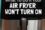 Air Fryer Won T Turn On