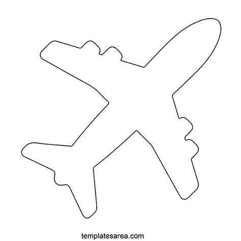 Airplane Template Cut Out