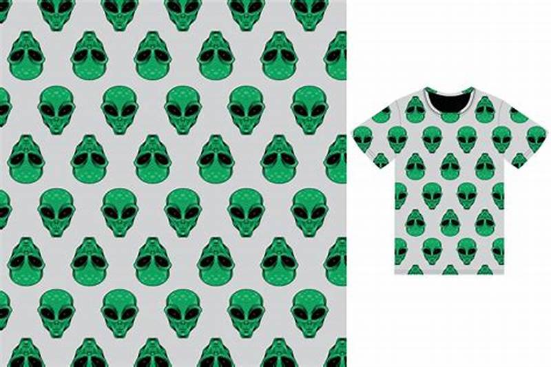 Alien Pattern Shirt