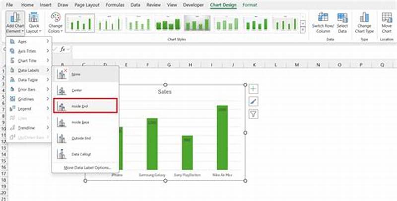 Align Data Labels In Excel Chart