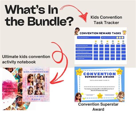 All The Printable Materials Needed For A Convention