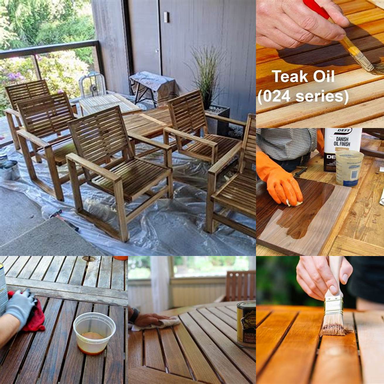 Allow the teak oil to dry completely between coats