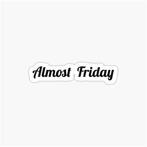 Almost Friday Template