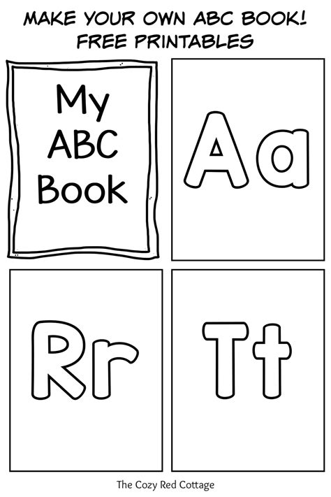 Alphabet Book Template