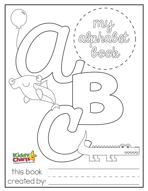 Alphabet Book Template Free