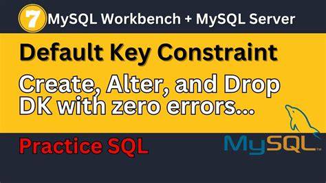 Alter column add default constraint