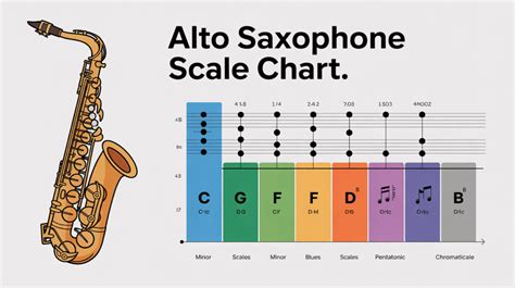 Alto Saxophone Scale Chart
