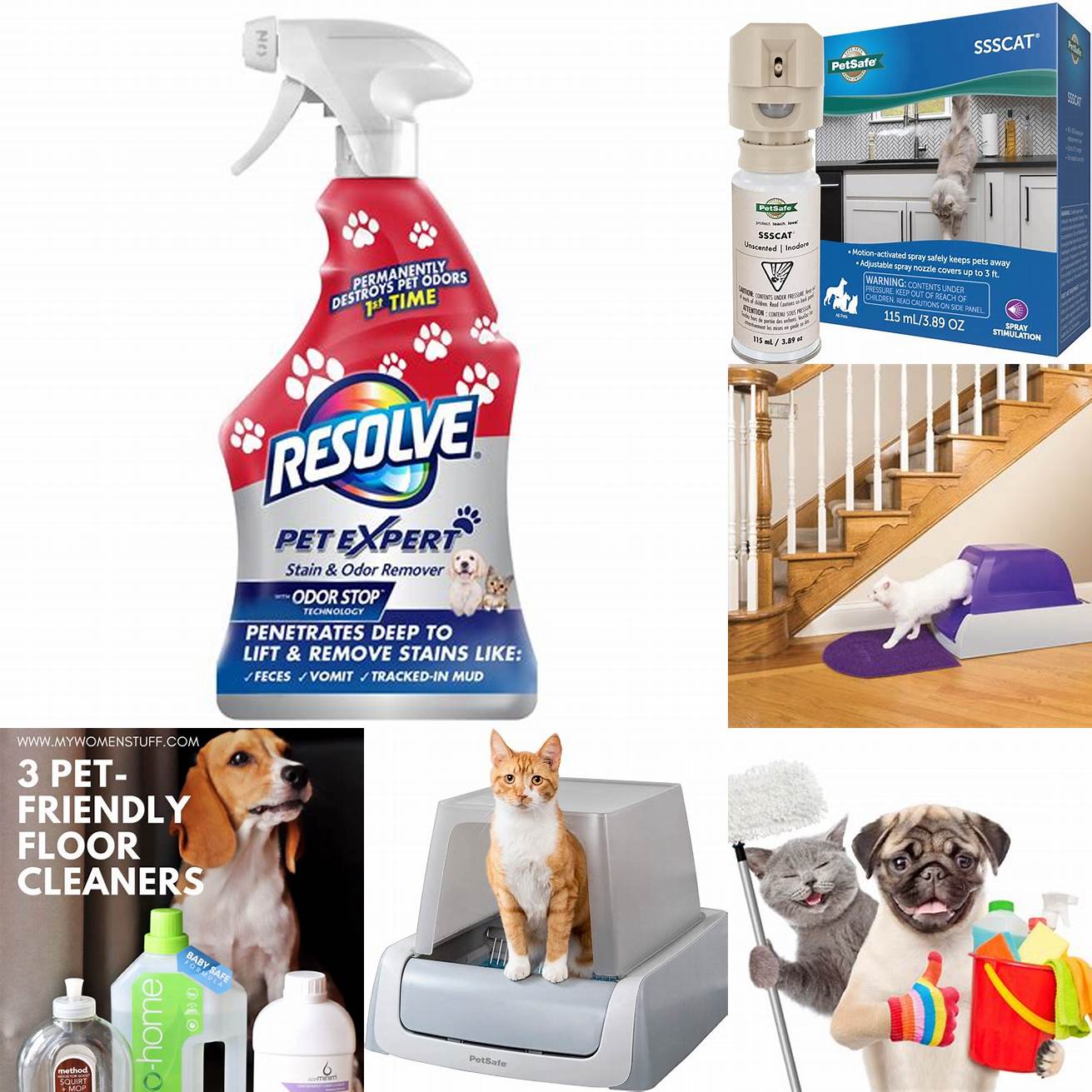 Always use pet-safe products