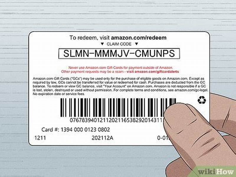 Amazon Claim Code Balance