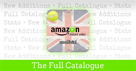 Amazon Prime Video Uk Catalogue
