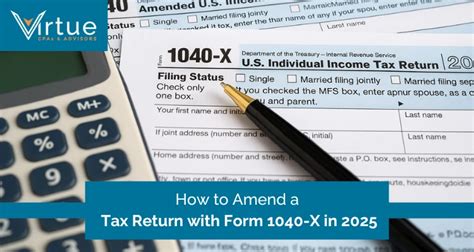 Amend Tax Return Template