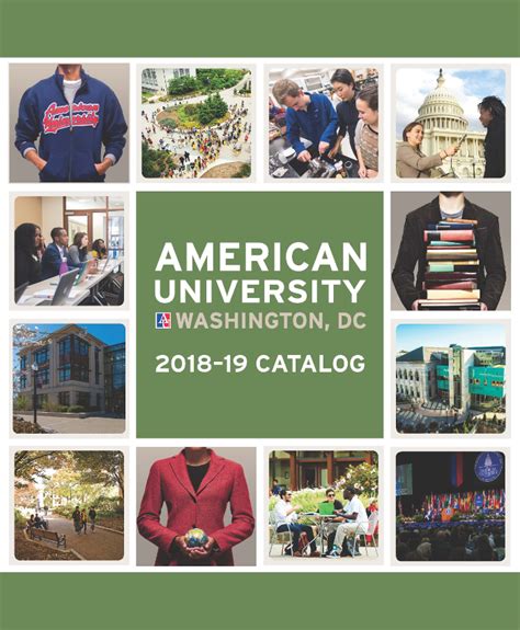 American University Course Catalog Fall 2018