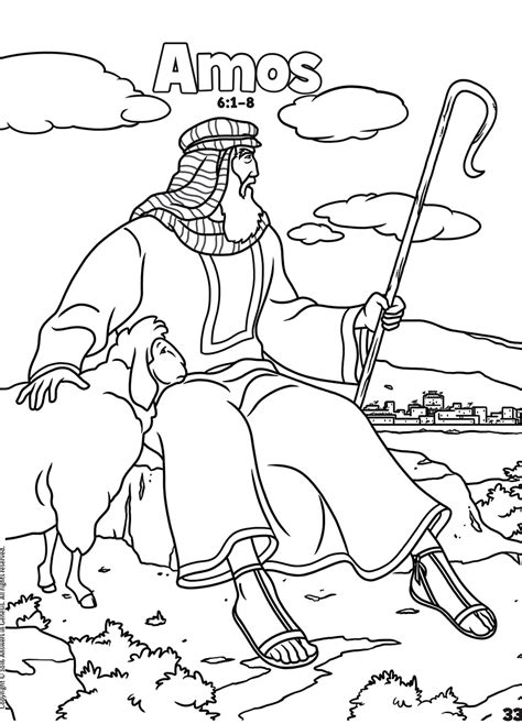 Amos 3 1-15 Coloring Pages