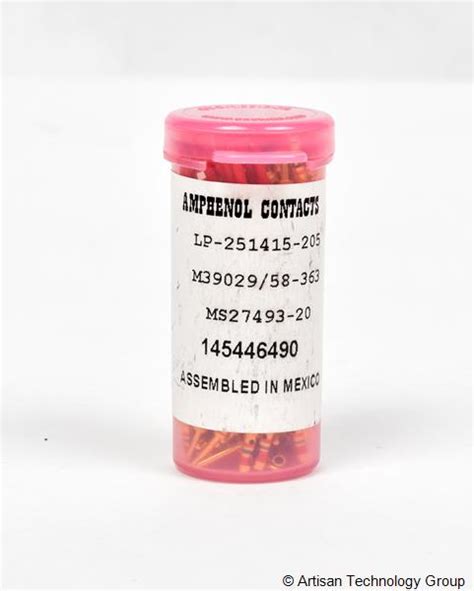 Amphenol Contacts Catalog