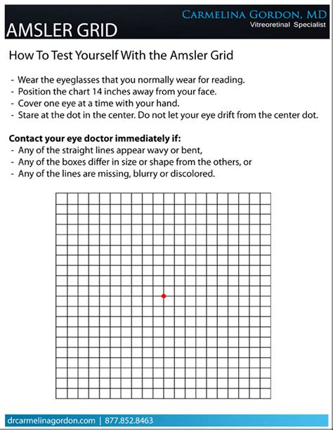 Amsler Grid Printable