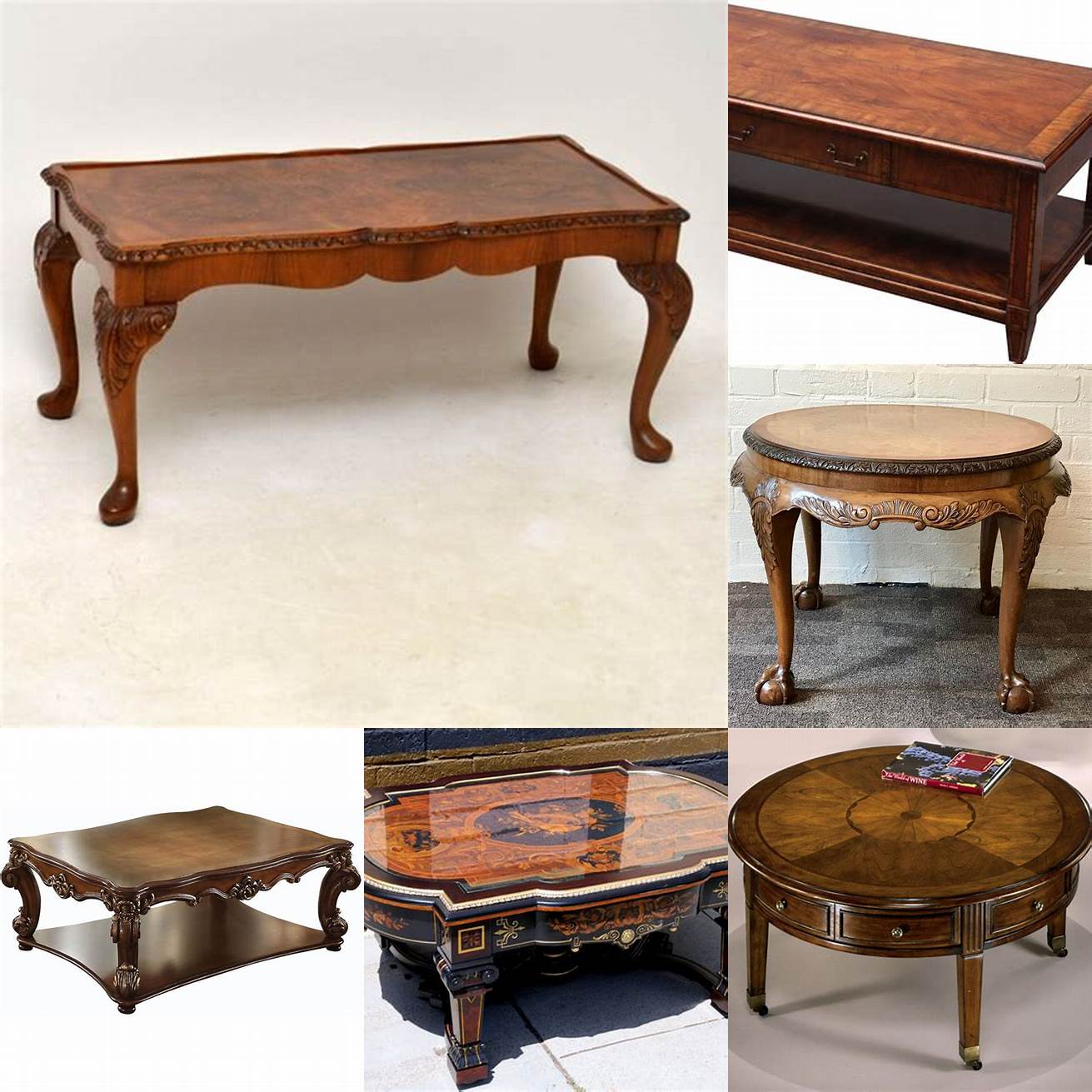 An Antique Coffee Table