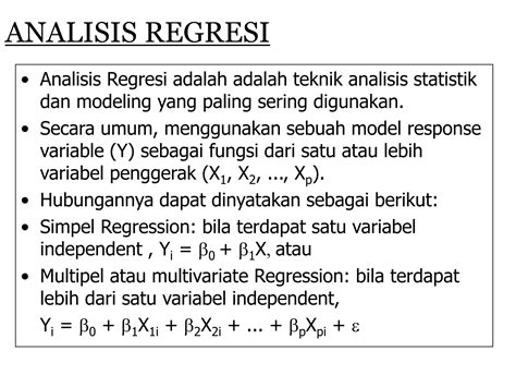 Regresi