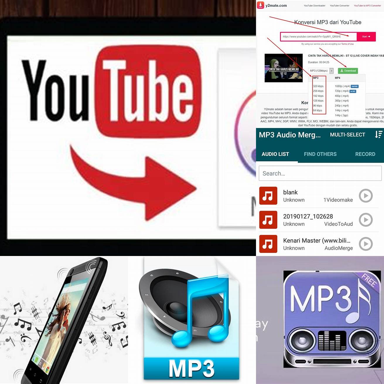 Anda juga dapat mengunduh file audio dari video yang ingin Anda simpan sebagai MP3