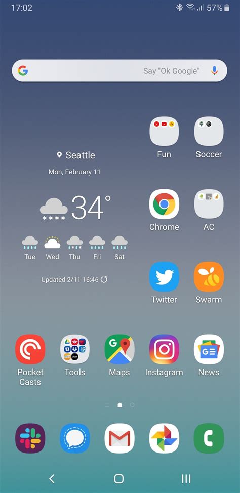 Android 9.0 UI