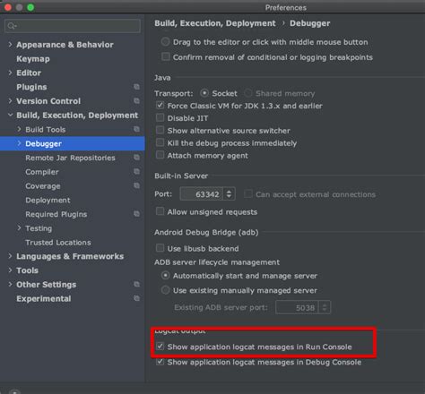 Android Studio logcat cleans after app closes