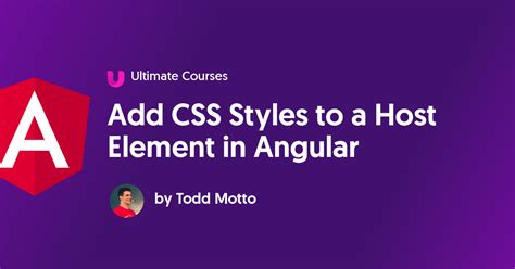 Angular 2 How to style host element of the component