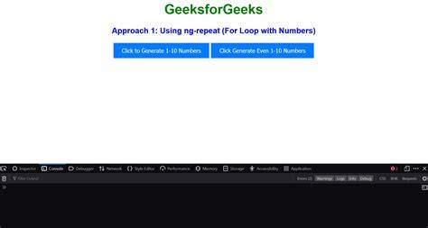 AngularJS For Loop with Numbers  Ranges