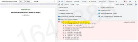 AngularJs ReferenceError http is not defined