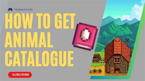 Animal Catalogue Stardew How To Use Reddit