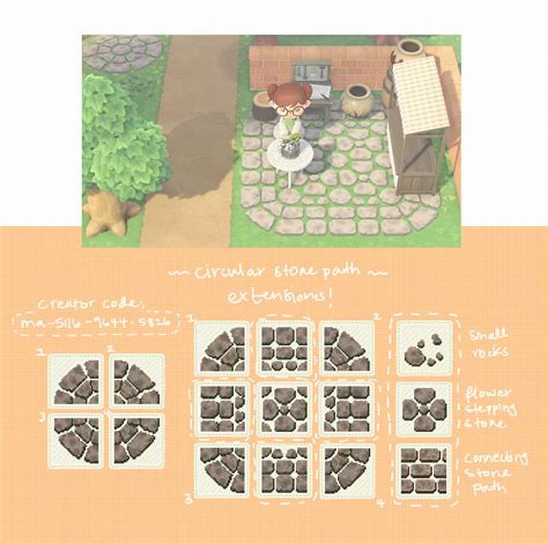 Animal Crossing Path Pattern