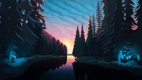 Animated Landscape