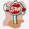 Animated Stop Sign