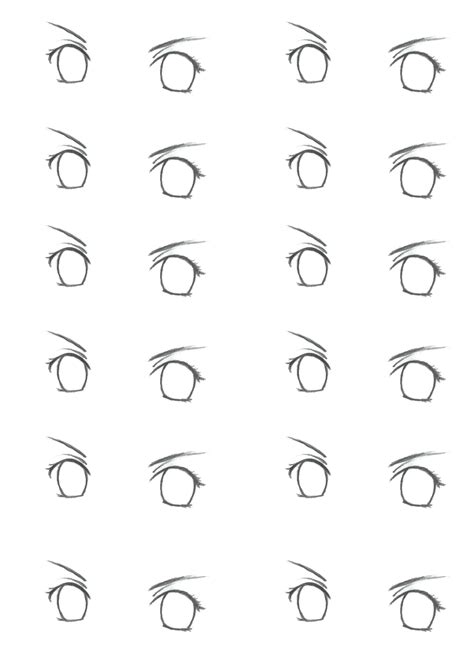 Anime Eye Template