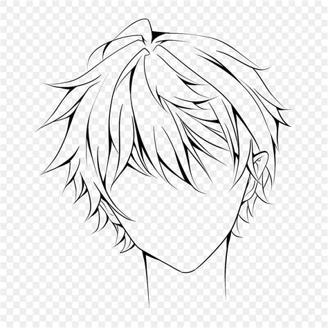 Anime Hair Template