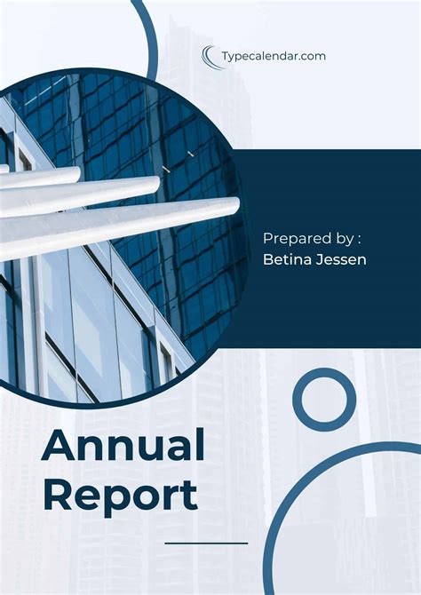 Annual Report Template