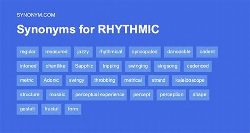 Another Word For Rhythmic Pattern